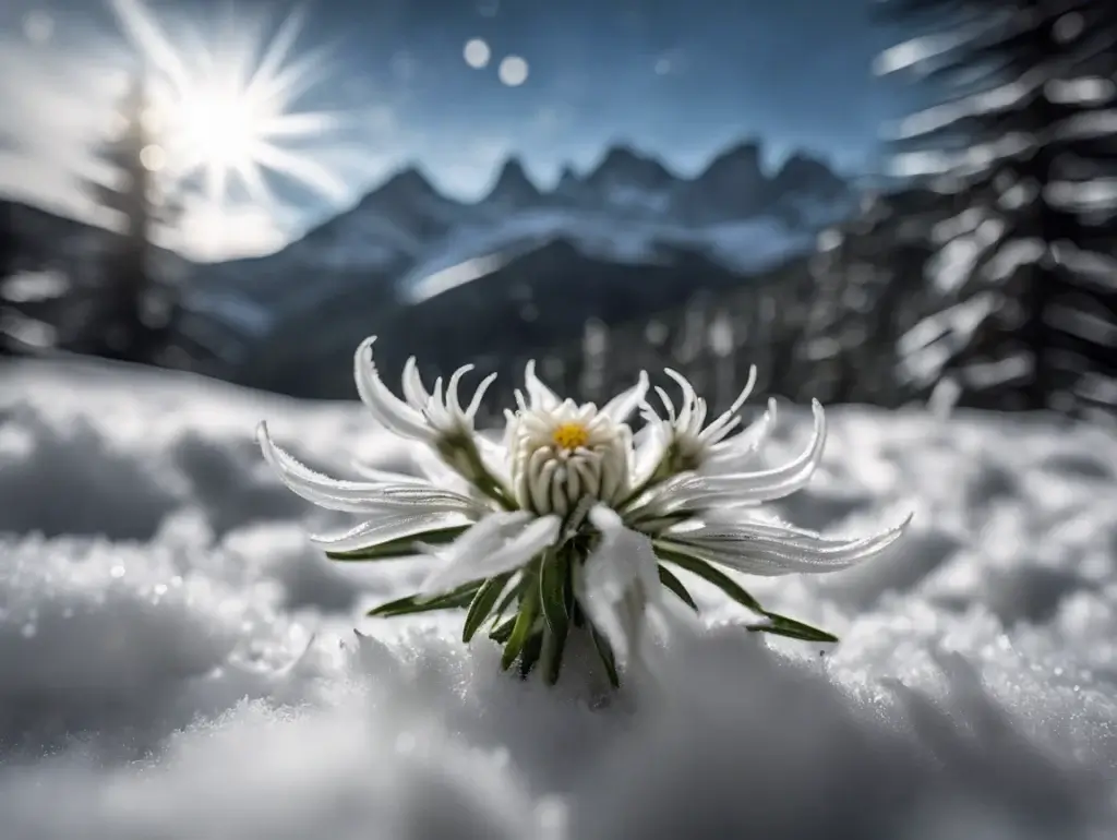 Fiore Stella Alpina